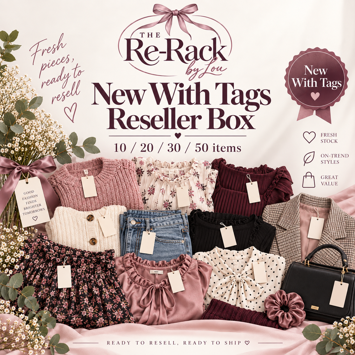 New With Tags Reseller Box